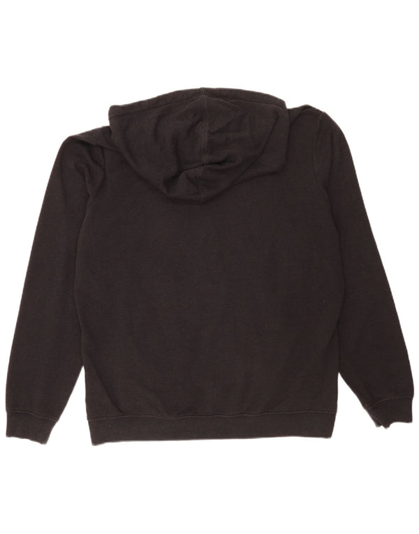 Nike Damen Zip Hoodie Pullover XL Schwarz Baumwolle