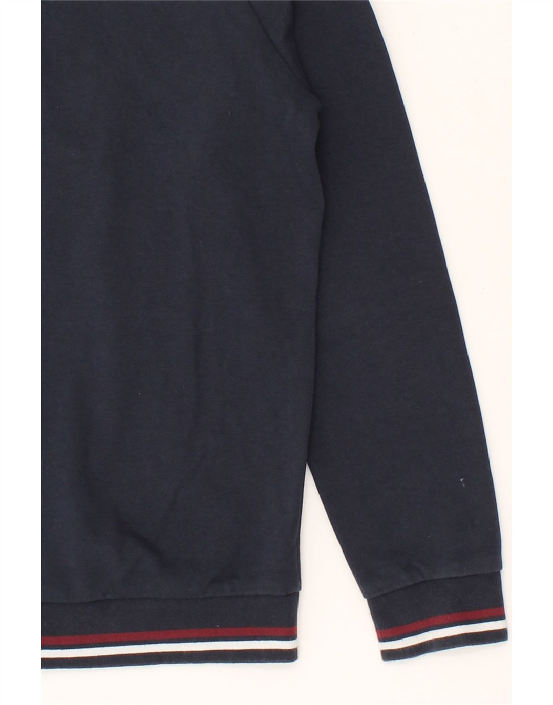 ELLESSE Boys Graphic Tracksuit Top Jacket 11-12 Years Navy Blue Cotton Vintage Ellesse and Second-Hand Ellesse from Messina Hembry 