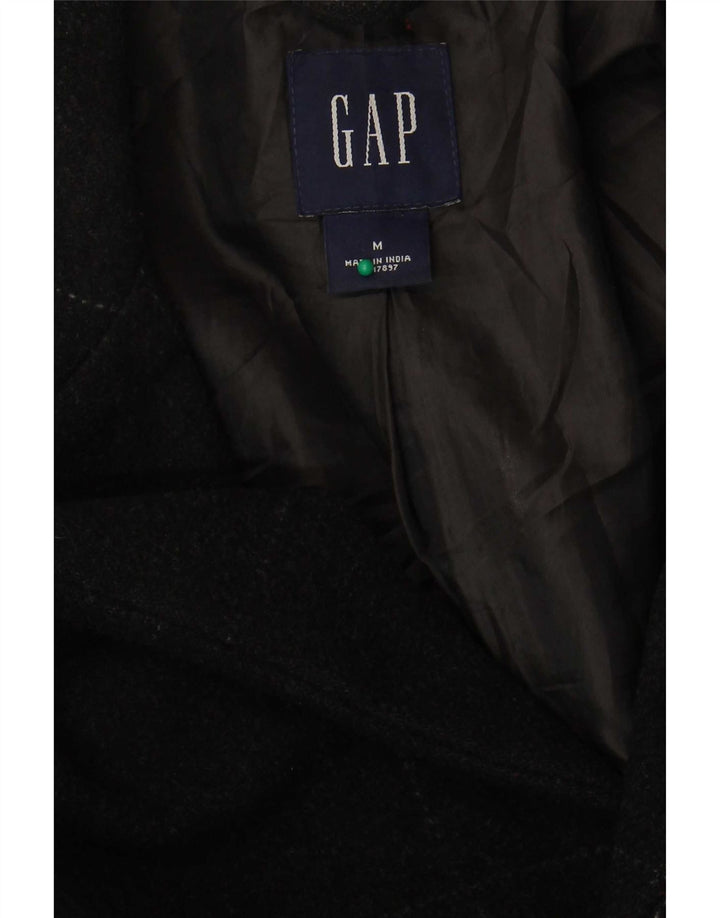 Gap Herrenmantel UK 38 Mittelgrau kariert