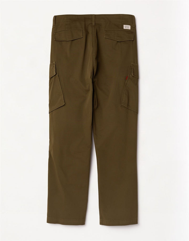 Levi's Herren Tapered Cargohose W36 L32 Khaki Baumwolle