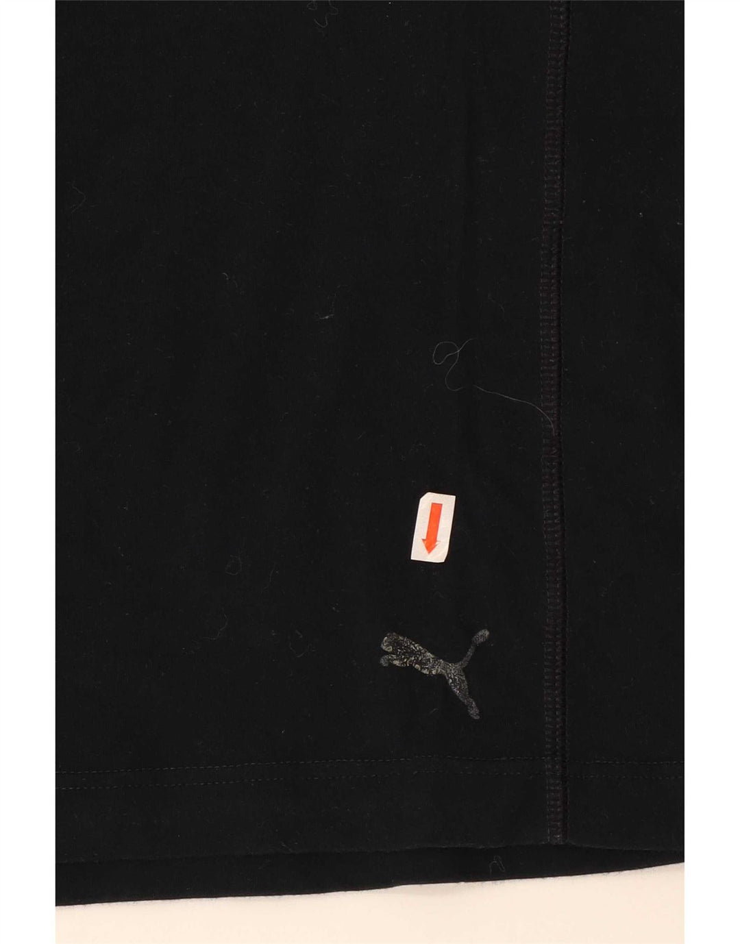 Puma Herren T-Shirt Top Medium Schwarz Baumwolle
