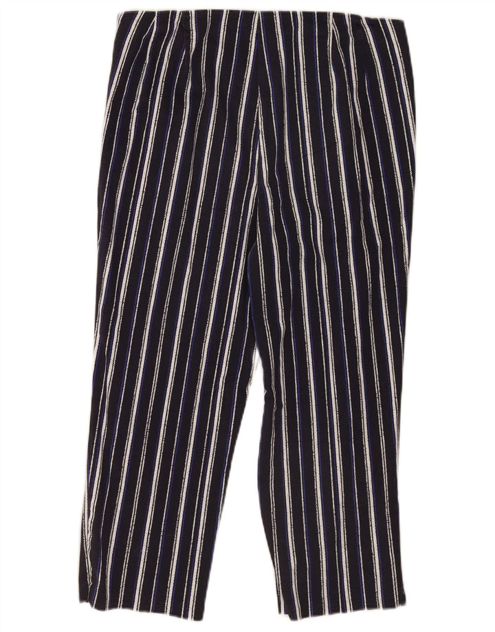 Marks & Spencer Damen Caprihose UK 12 M W30 L20 Marineblau