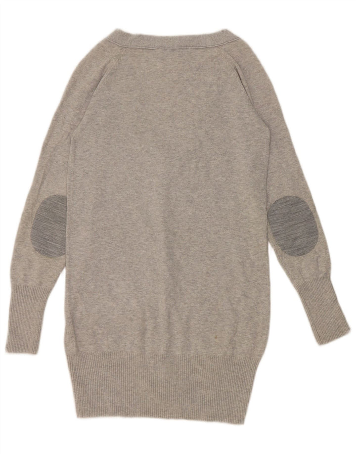 Zara Damen-Cardigan-Pullover UK 10 Small Grau