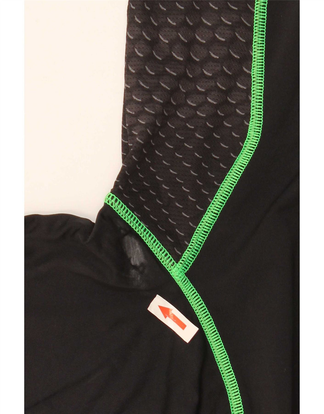 Under Armour Herren T-Shirt Top Small Schwarz Geometrisch Polyester