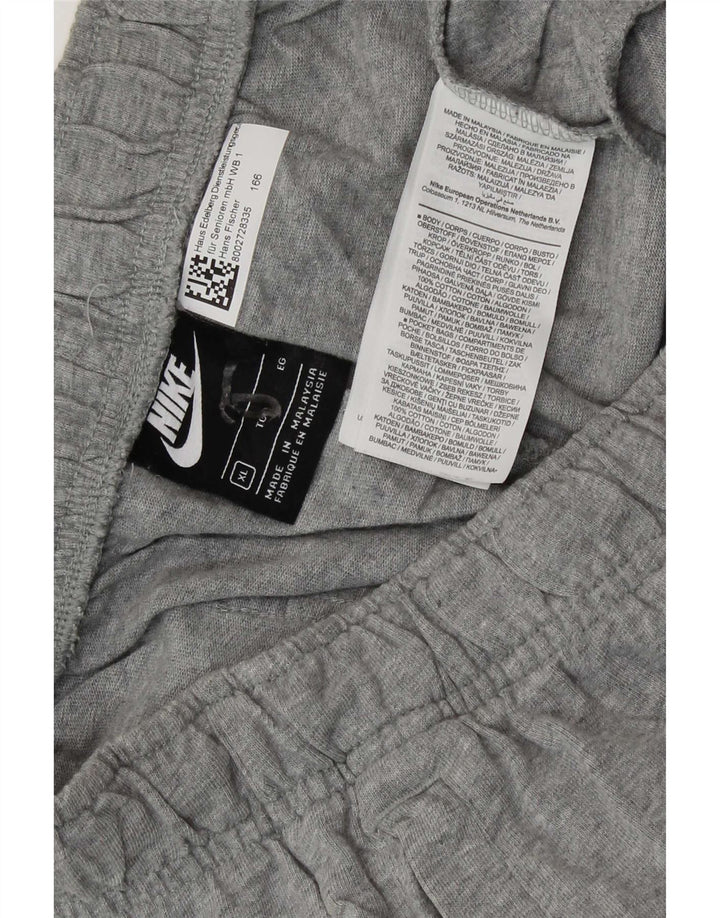 Nike Herren-Sportshorts XL aus grauer Baumwolle