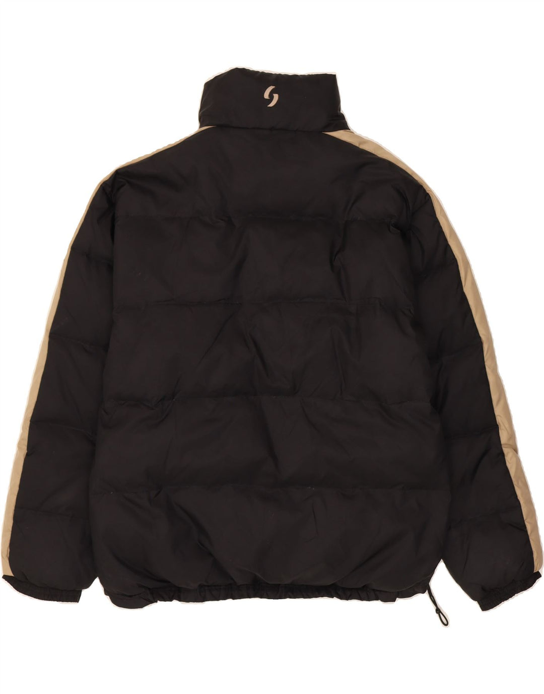 CAMP DAVID Mens Padded Jacket UK 42 XL Black Polyamide Vintage Camp David and Second-Hand Camp David from Messina Hembry 