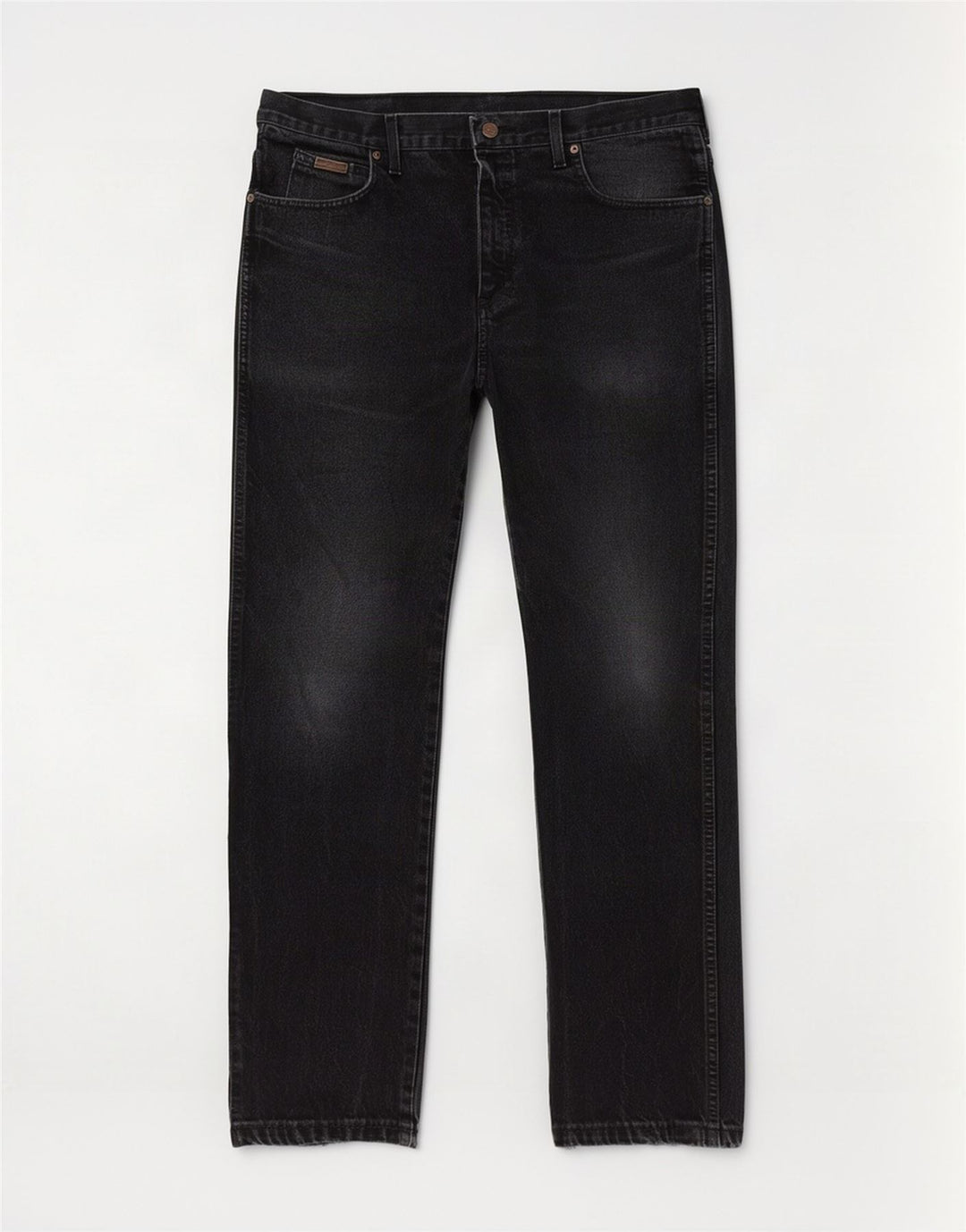 Wrangler Herren Straight Jeans W34 L31 Grau