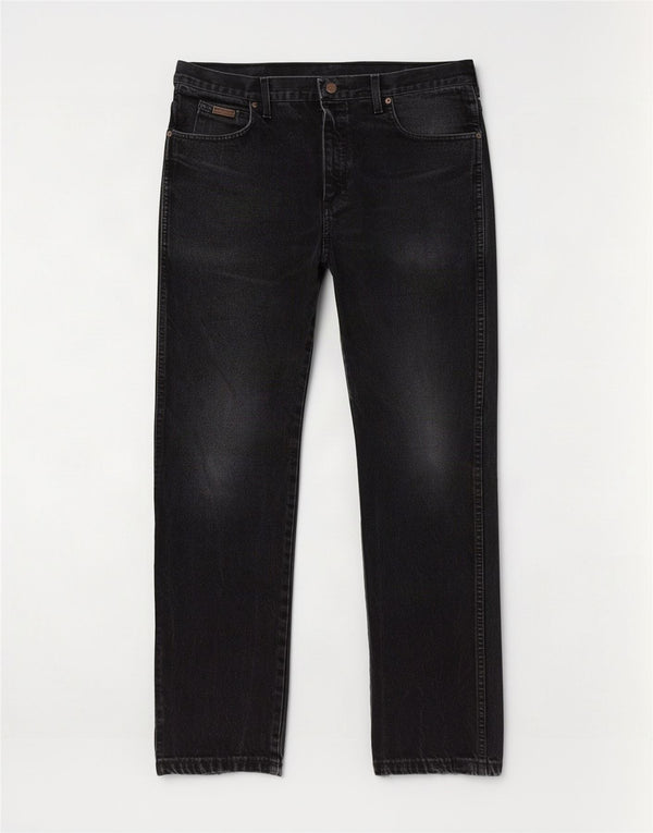 Wrangler Herren Straight Jeans W34 L31 Grau