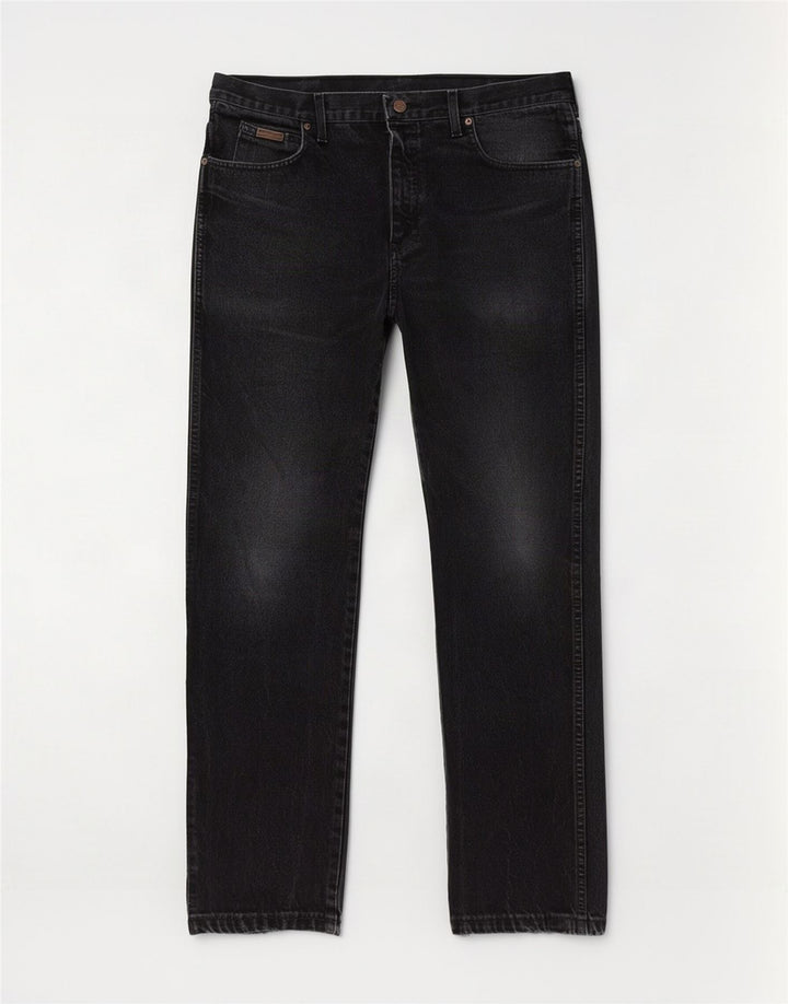 Wrangler Herren Straight Jeans W34 L31 Grau