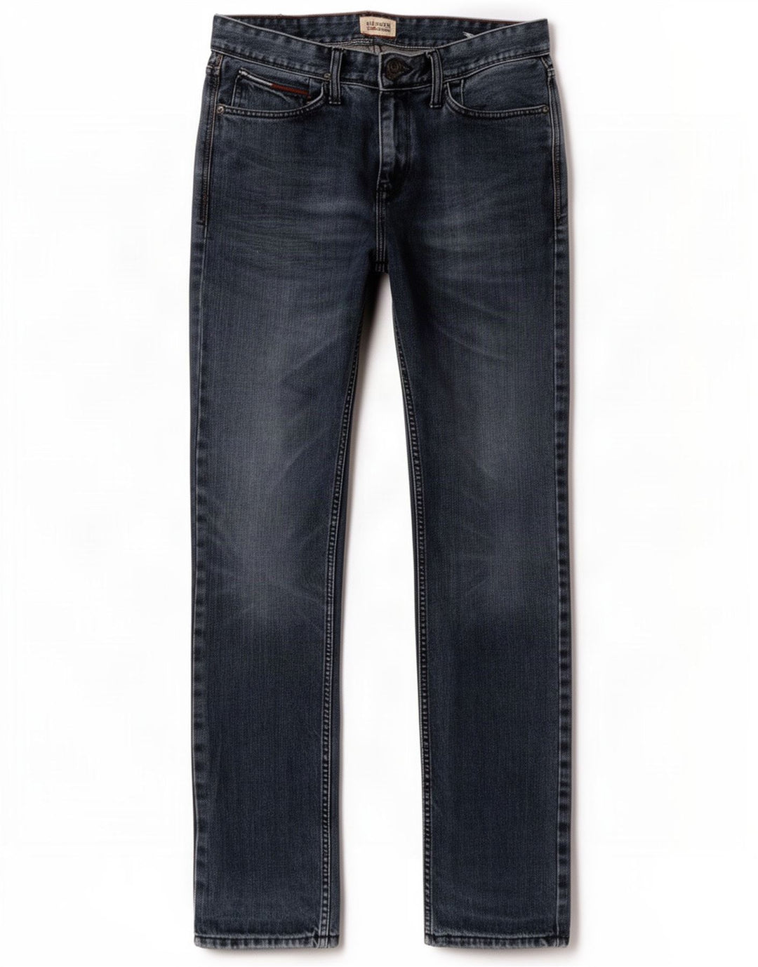 Tommy Hilfiger Damen Slim Jeans W32 L34 Marineblau Baumwolle
