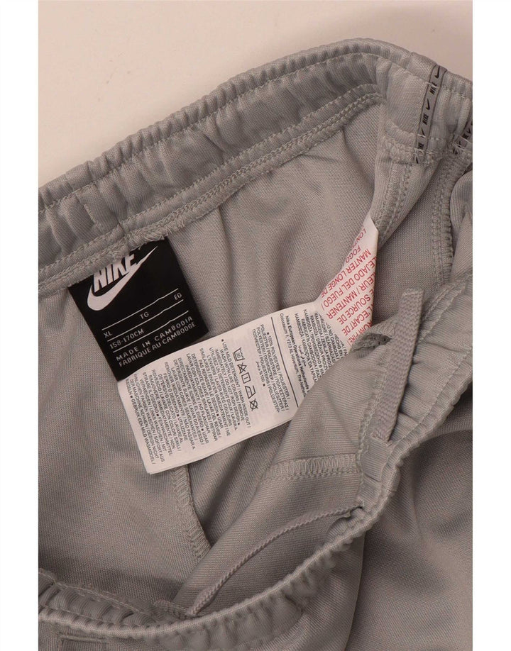 Nike Jungen-Trainingshose, Jogginghose, 13–14 Jahre, XL, graues Polyester