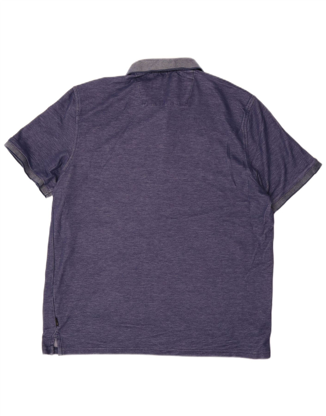 CALVIN KLEIN Herren Poloshirt Große blaue Baumwolle