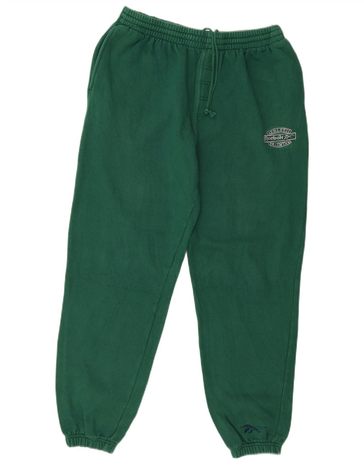 Reebok Herren Trainingshose Jogger mittelgrüne Baumwolle