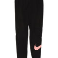 Nike Womens Graphic Leggings UK 12 Mittelschwarze Baumwolle