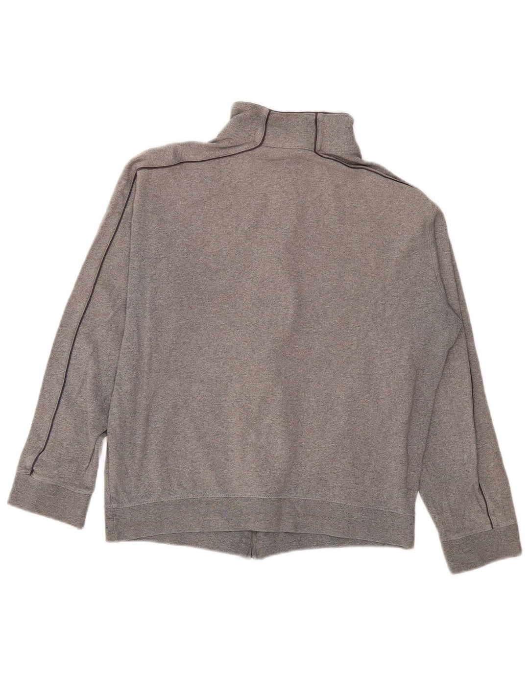 Champion Damen-Trainingsanzug-Top-Jacke, UK 14, mittelgraue Baumwolle