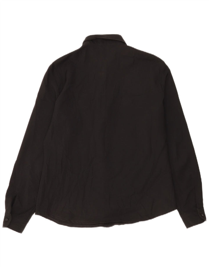 Benetton Damenhemd UK 14 Large Schwarz