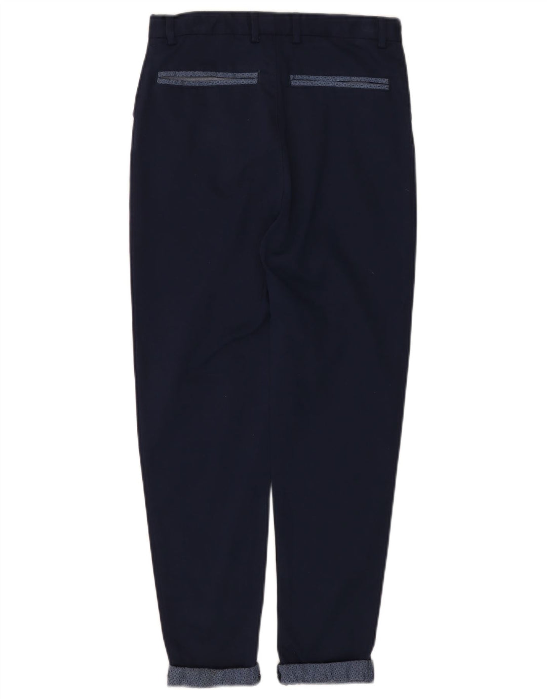 TED BAKER Tapered Chino-Hose für Mädchen, 11–12 Jahre, W26 L24, Marineblau