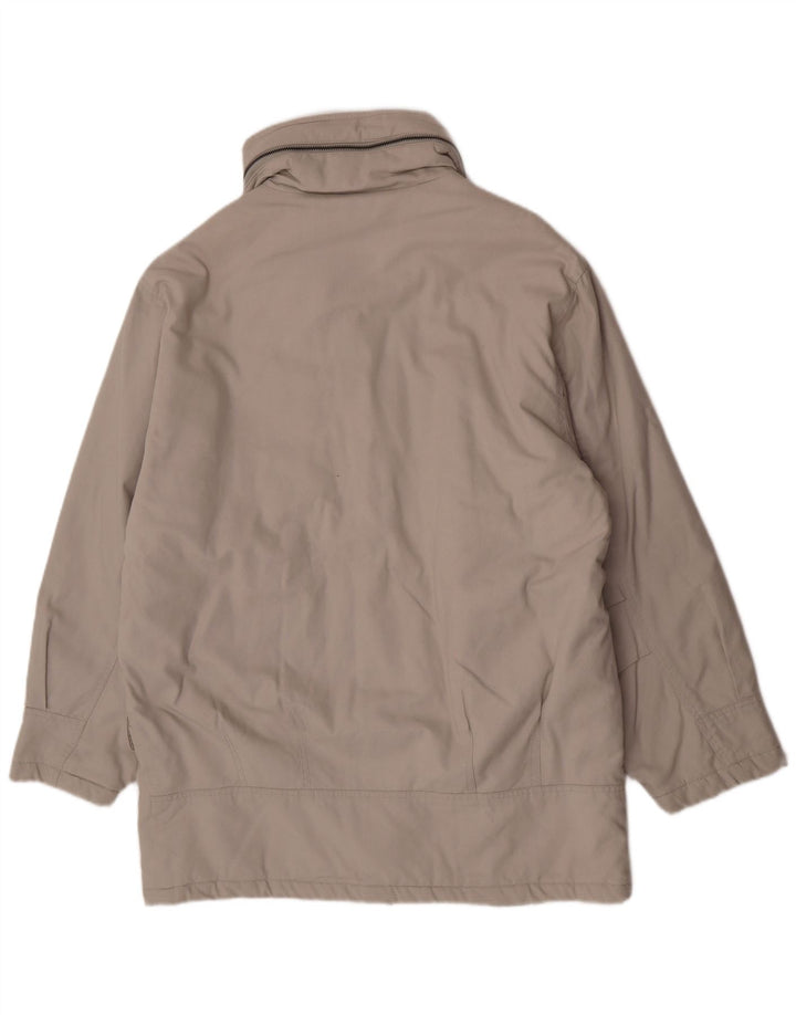 C&A Herren-Windjacke mit Kapuze, lockere Passform, EU 48, mittelbeige, klassisch