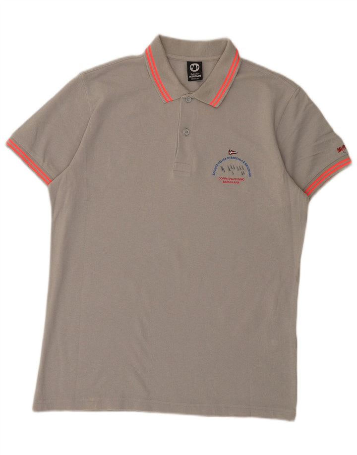 Murphy & Nye Herren Poloshirt XL Grau Baumwolle