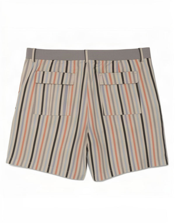 Lee Mens Mid Rise Regular Fit Bermuda Shorts XL W40 Mehrfarbig gestreift