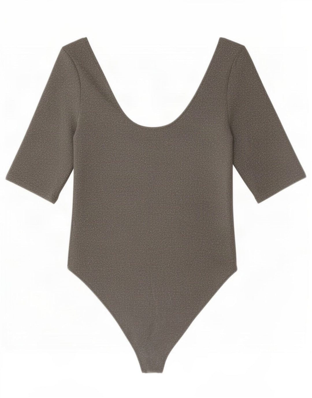 Zara Damen-Body UK 14 Large Grau Elastan