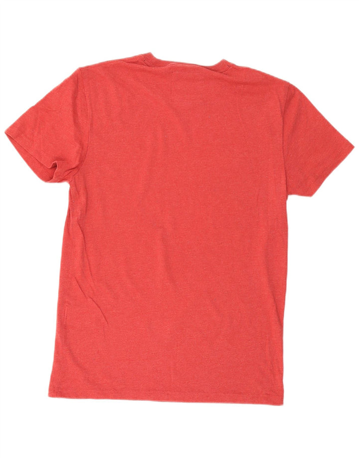 SUPERDRY Herren-T-Shirt mit Grafik, Größe S, rote Baumwolle
