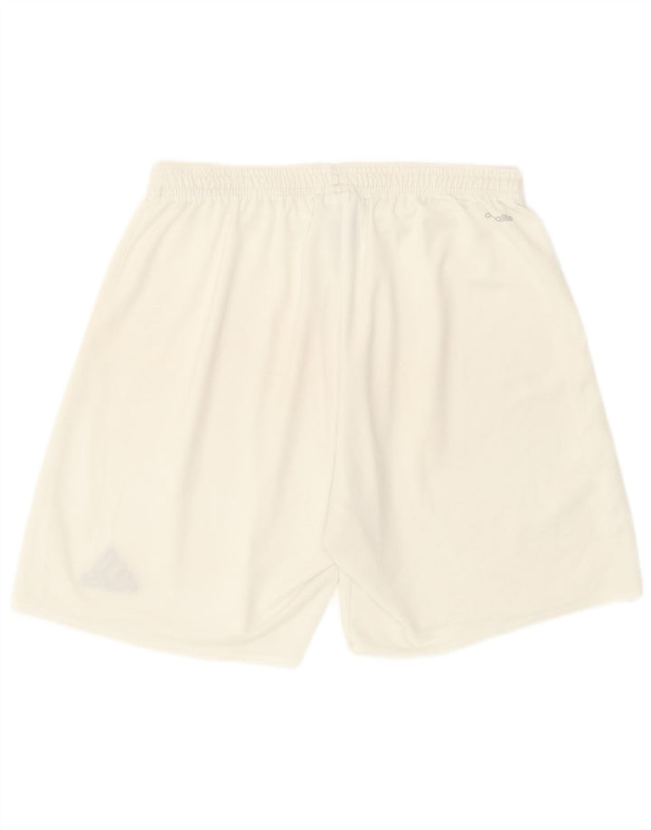 Adidas Herren Climalite Sport Shorts Mittelweißes Polyester