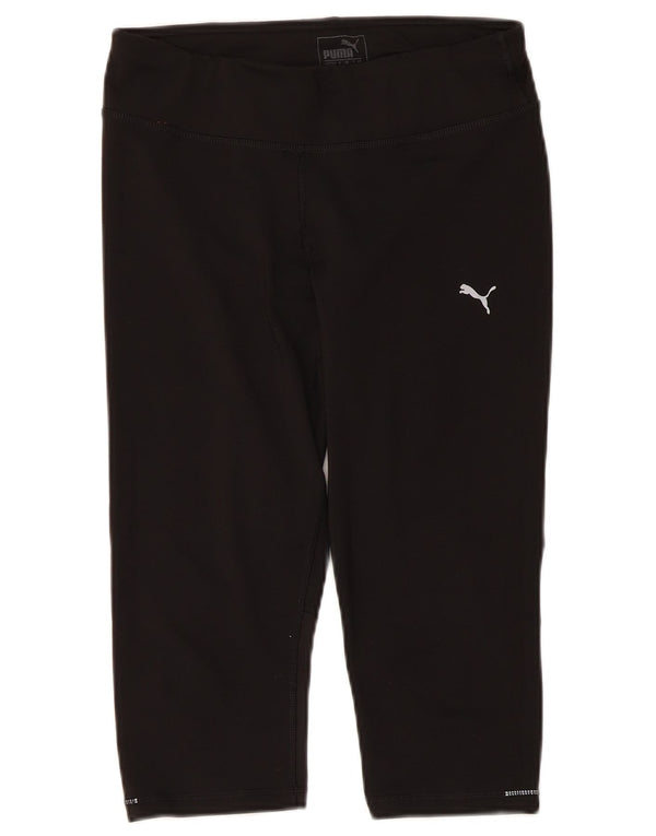 Puma Damen Capri-Leggings UK 14 Medium Schwarz