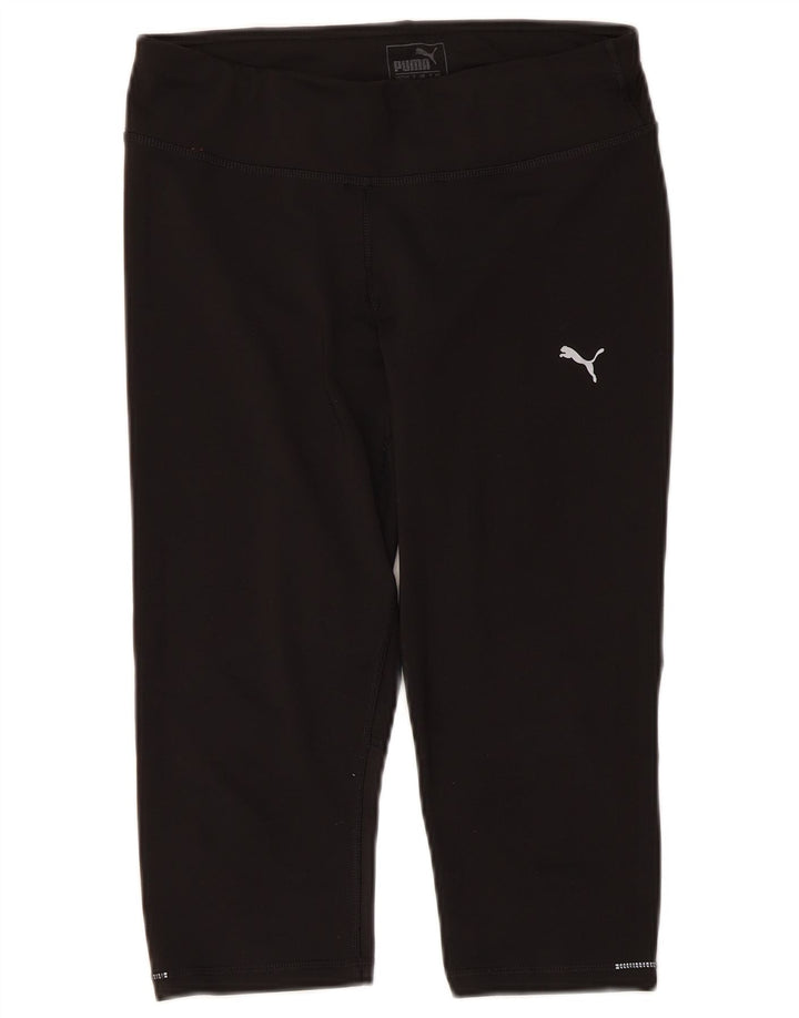 Puma Damen Capri-Leggings UK 14 Medium Schwarz