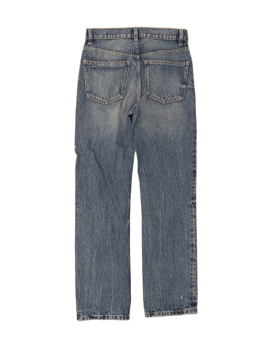 ZARA Womens Straight Jeans EU 32 2XS W22 L30 Blue Vintage Zara and Second-Hand Zara from Messina Hembry 