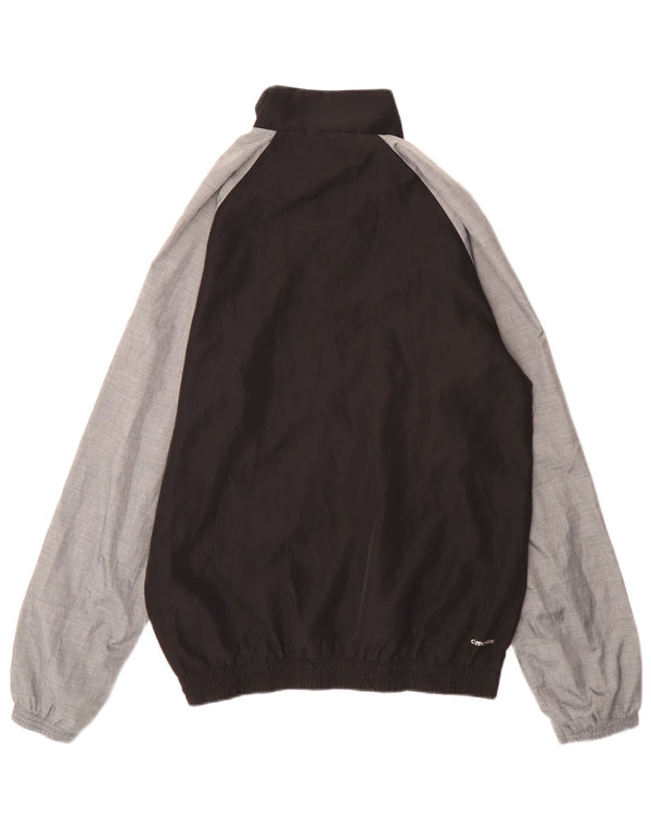 Adidas Herren Trainingsanzug Top Jacke UK 36/38 Small Schwarz Colourblock Sports