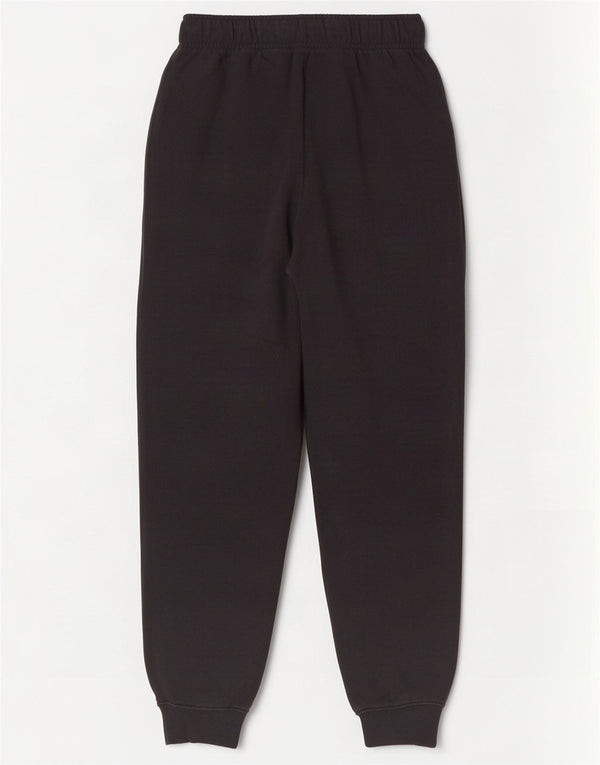 Nike Damen Trainingshose Jogger UK 6 XS Schwarz Baumwolle