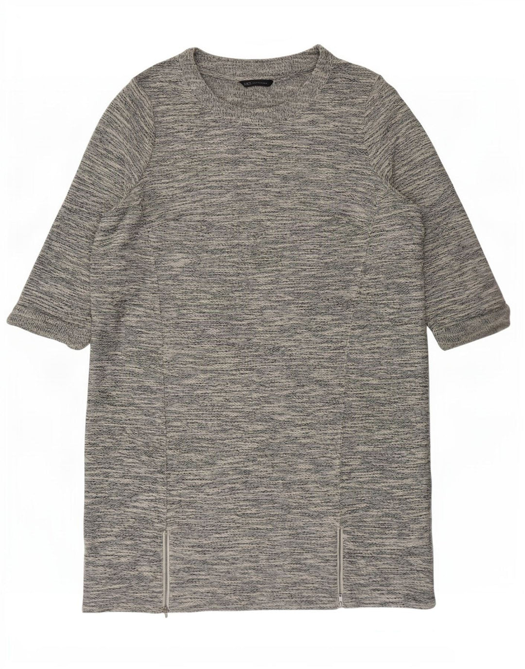 Marks & Spencer Damen Etuikleid mit 3/4-Ärmeln, UK 20 2XL, Grau meliert