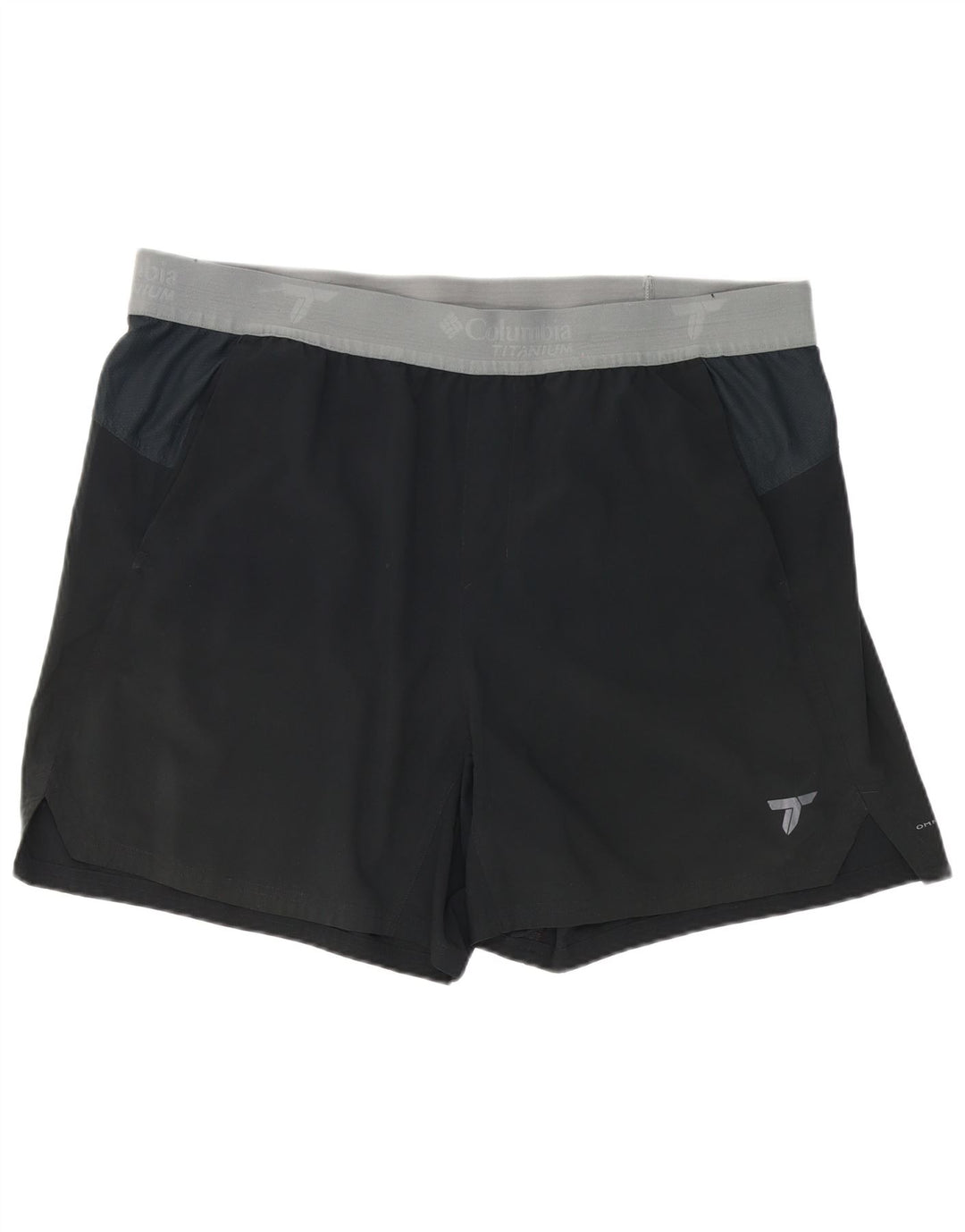 Columbia Herren Titanium Graphic Sport Shorts 2XL Schwarz Colourblock Polyester