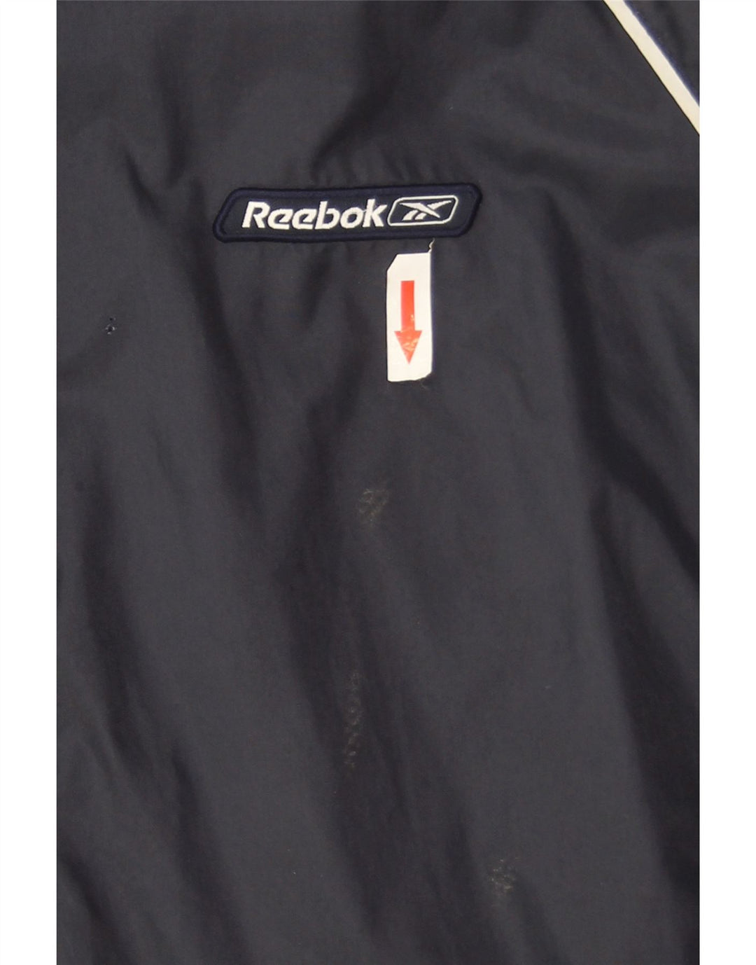 Reebok Herren Regenjacke UK 40 Large Marineblau Nylon