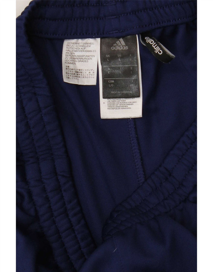 Adidas Herren Climalite Trainingshose, groß, marineblau, Polyester