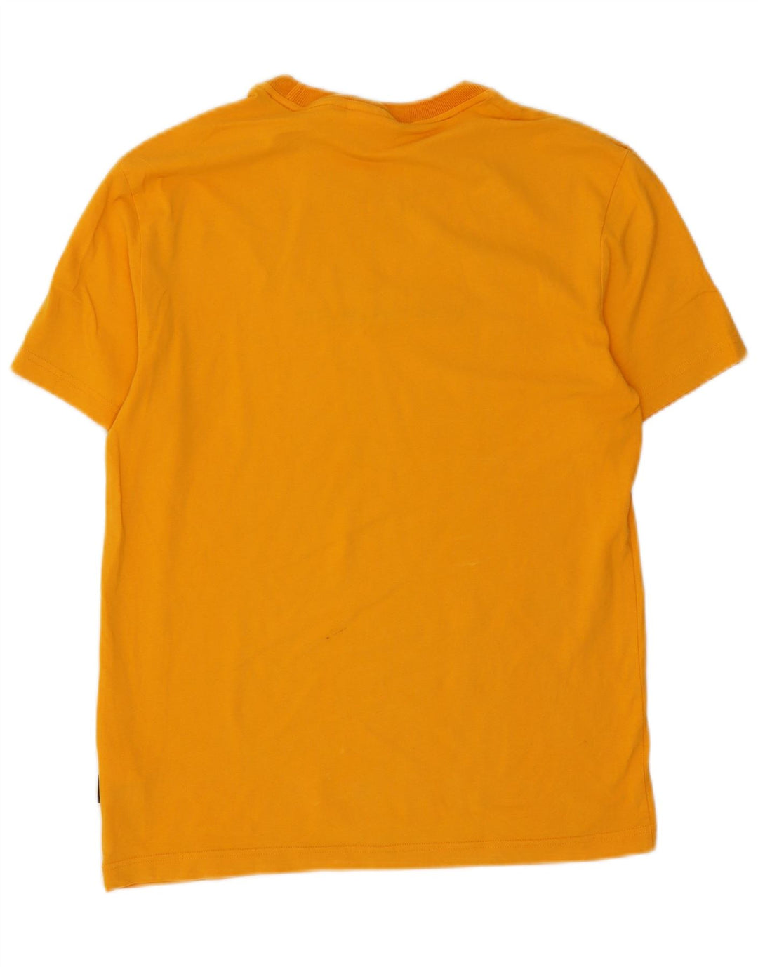 Calvin Klein Herren T-Shirt Top Small Orange Baumwolle