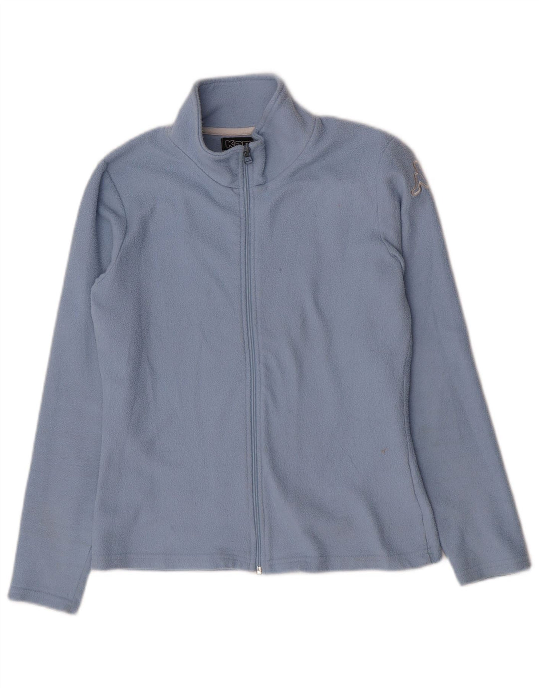Kappa Fleecejacke für Mädchen, 9–10 Jahre, groß, blau, Polyester