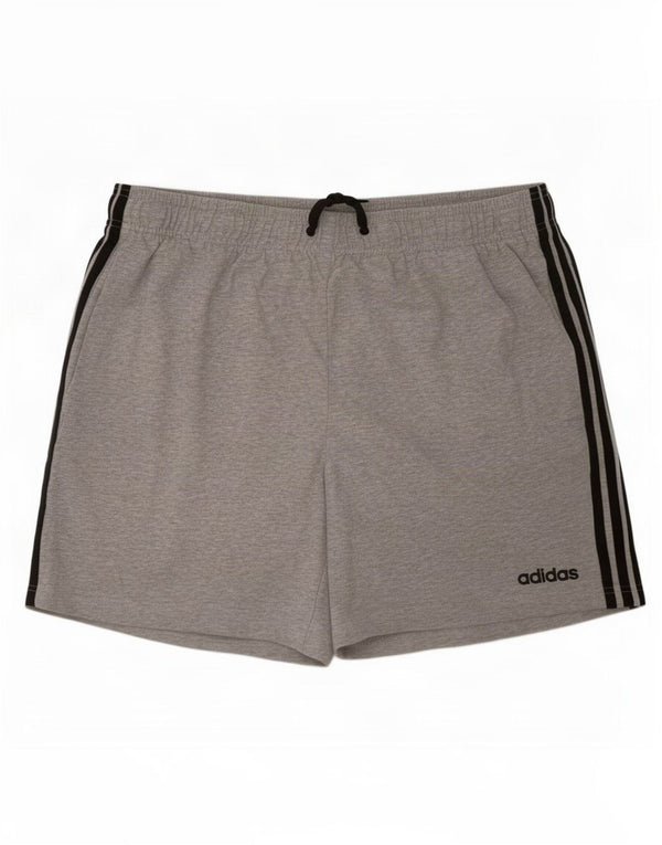 Adidas Herren Sport Shorts XL Grau Baumwolle