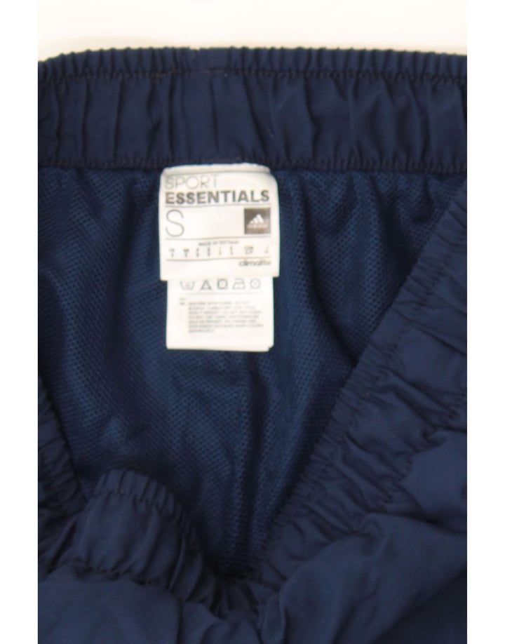 ADIDAS Mens Climalite Tracksuit Trousers Small  Navy Blue Polyester Vintage Adidas and Second-Hand Adidas from Messina Hembry 