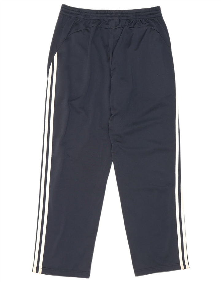 Adidas Herren-Trainingshose UK 40/42 Mittelmarineblaues Polyester