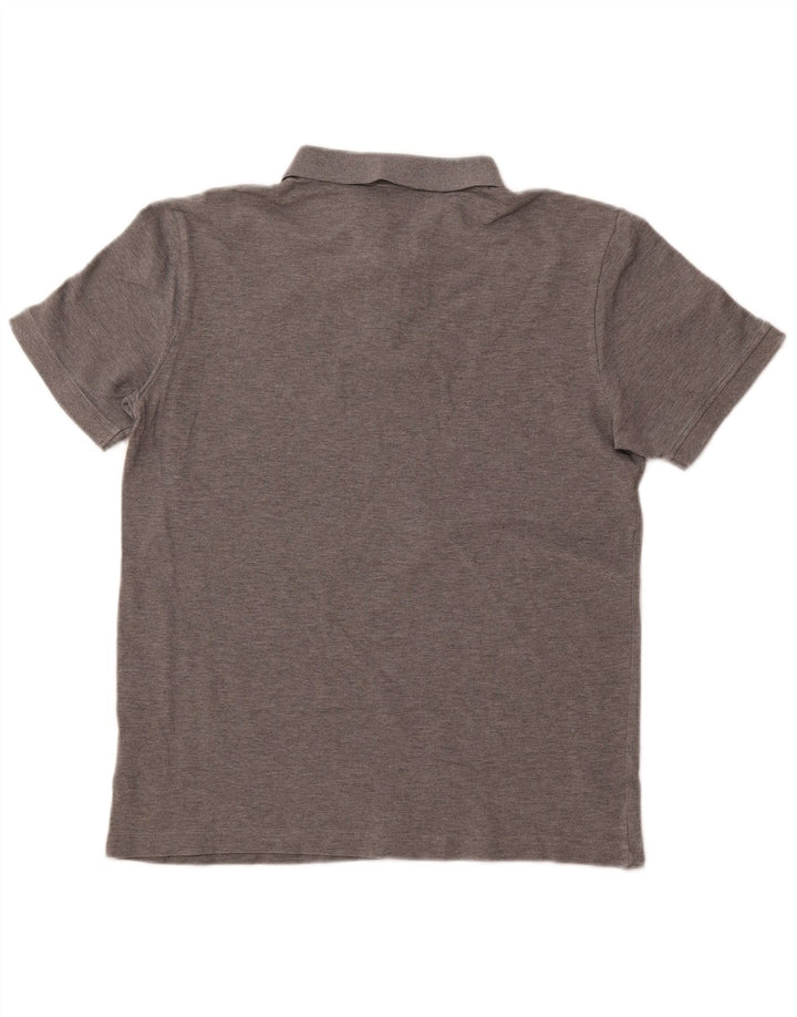 PUMA Herren Poloshirt mittelgraue Baumwolle