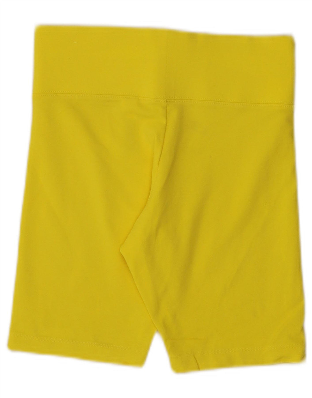 Nike Damen Sportshorts UK 8 Small Gelbe Baumwolle