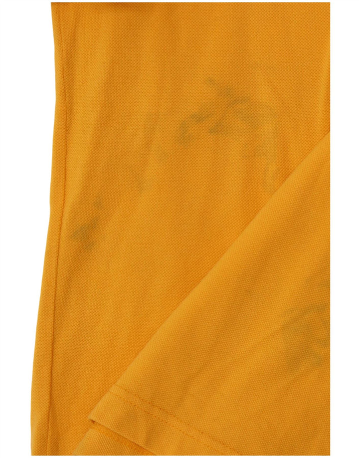 FRED PERRY Herren-Poloshirt aus mittelgelber Baumwolle