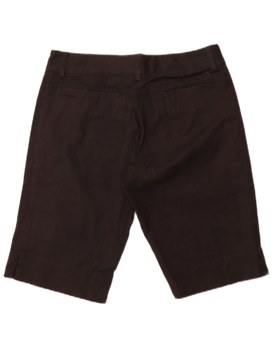 Adidas Damen Bermudashorts US 8 Medium W32 Schwarze Baumwolle