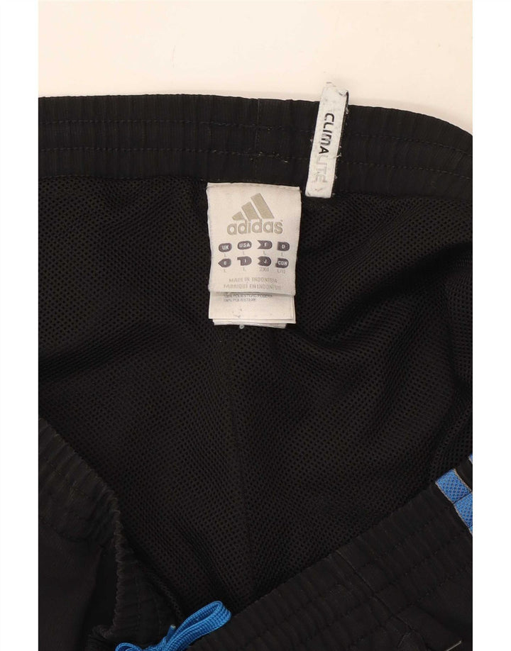 Adidas Herren Climalite Trainingshose Jogger Großes schwarzes Polyester