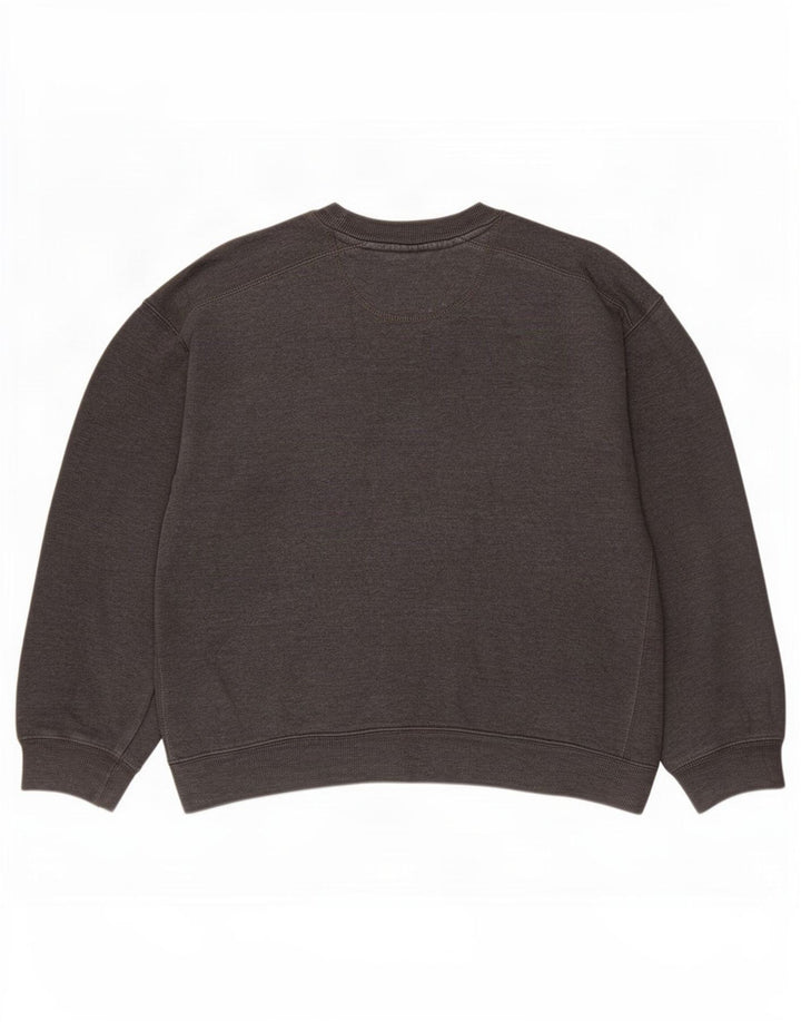 Starter Herren-Sweatshirt-Pullover, UK 38/40, mittelgraue Baumwolle