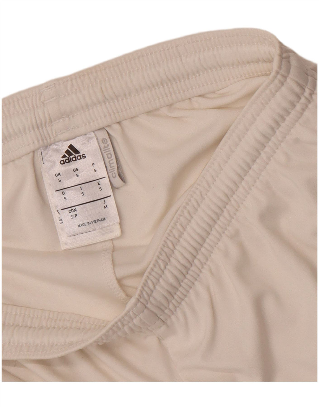 Adidas Herren Climalite Sport Shorts Small Weiß Polyester