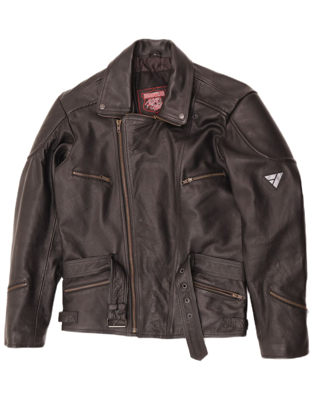 Modeka Damen Motorrad Bikerjacke UK 16 Large Schwarzes Leder