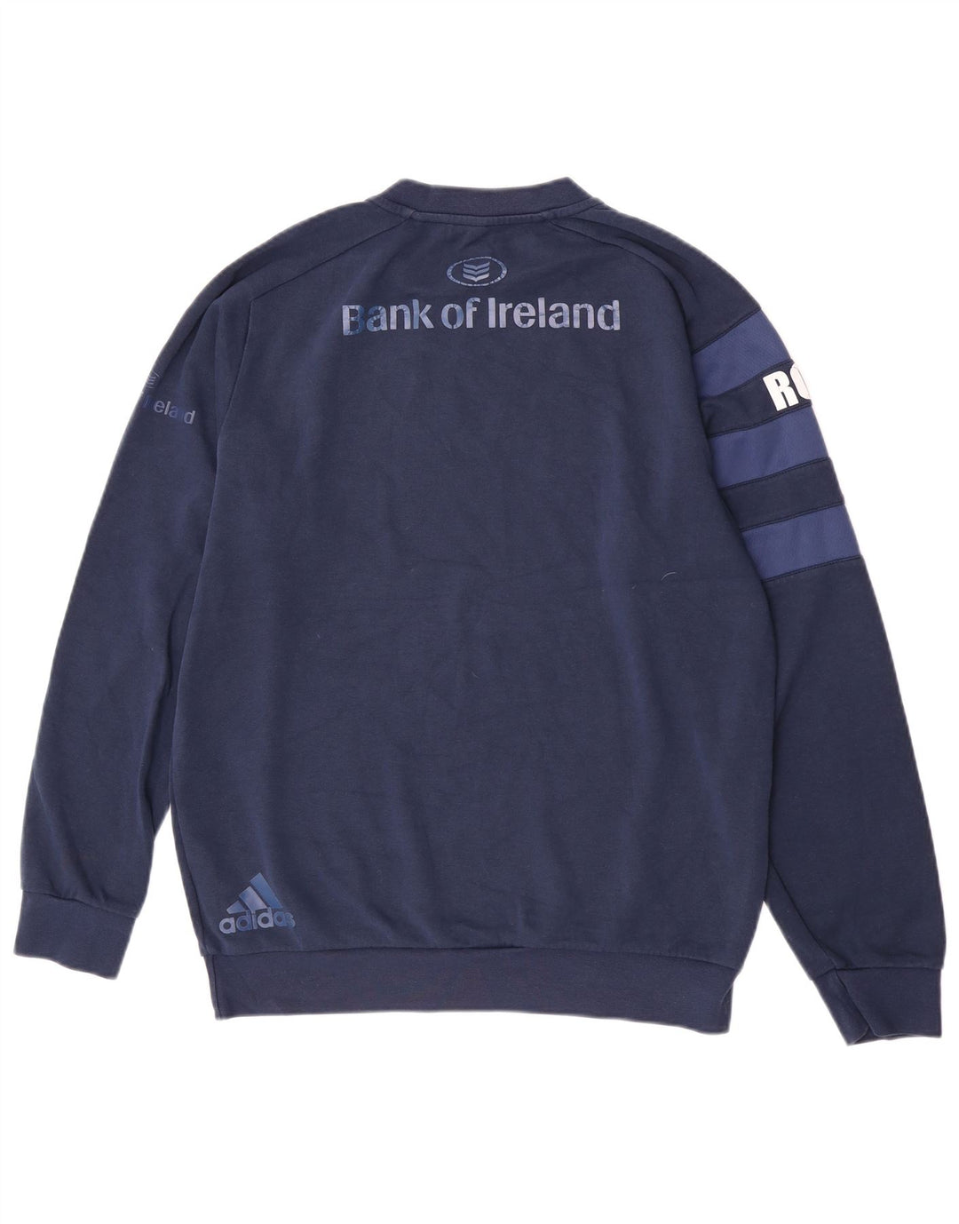 Adidas Herren-Sweatshirt mit Grafik, groß, marineblau, Baumwolle